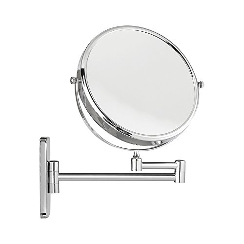 Melko Kosmetikspiegel 10-Fach Wandspiegel Schminkspiegel Vergrößerungs Badspiegel 18cm