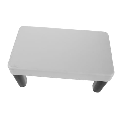 VALICLUD Toilettenhocker Robust Dicke Tritthocker Wc Fußbank Rutschfest Stabiler Badezimmerhocker für Erwachsene Kompakter Klostuhl Unterstützung Beim Toilettentraining