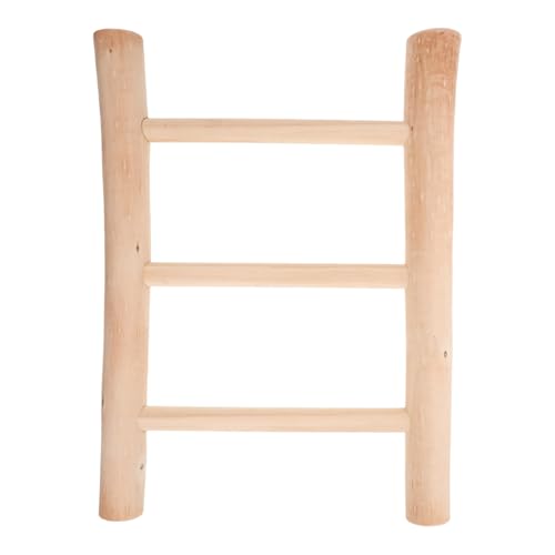 Gatuida Handtuchhalter Holz Landhausstil Kleiner Handtuchleiter Dreistufig Kompakt Für Badezimmer Küche Badregal