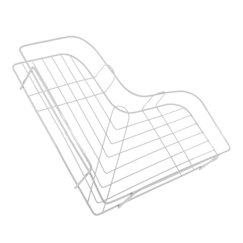 Homoyoyo 1 Set Badezimmerregal Regale Zur Aufbewahrung Wandmontage Dusch Organizer Küchenaufbewahrung Wandregal Bad Shampoo Halter Badregal Wand Duschregal Edelstahl Weiß