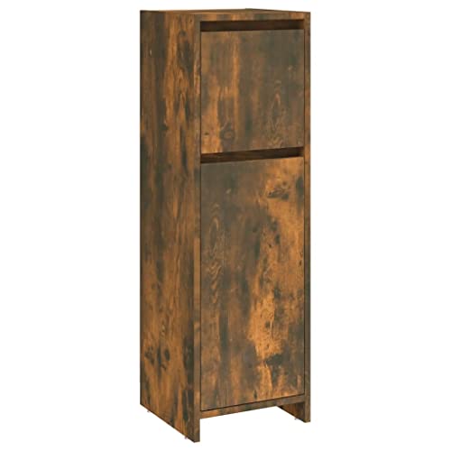 Eleganz Hochschrank, Badezimmerschrank, Standregal, Badregal, für Badezimmer, Wohnzimmer, Küche, 30x30x95 cm Holzwerkstoff