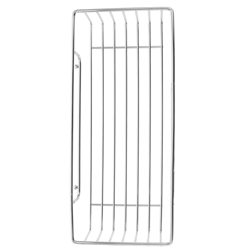 GARVALON Edelstahl Badezimmer Regal ohne Bohren mit Starkem Kleber Wandmontierter Duschkorb mit Haken Rostfreier Toiletten Organizer für Handtücher und Kosmetik Installieren Großes