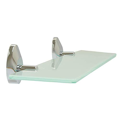 Glasablage Wandregal Badezimmer Kosmetikablage Badablage 48,5 cm Serie Chrome