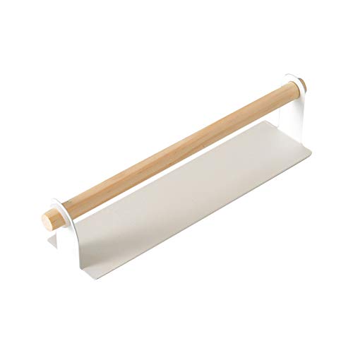 Holz Badetuchhalter Badregale Wandmontage Nagelfrei Hängender Handtuchhalter Handtuchstange Rostfrei Eisen Handtuchregal