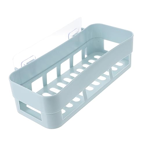 Cabilock Pp-Kunststoff-badregal-Or ganizer Mit Klebepad Unten Himmel-aufbewahrungsregal Für Badezimmer