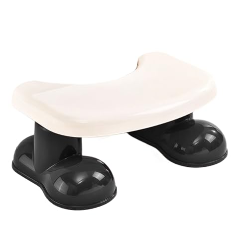 Zqkimzi Toilettenhocker | Fußhocker Für Toilette Und Optimale Sitzposition | Rutschfester Badezimmerhocker Für Kinder Töpfchentraining Erwachsene Senioren Zuhause Wohnung Wohnheim Camping Reise