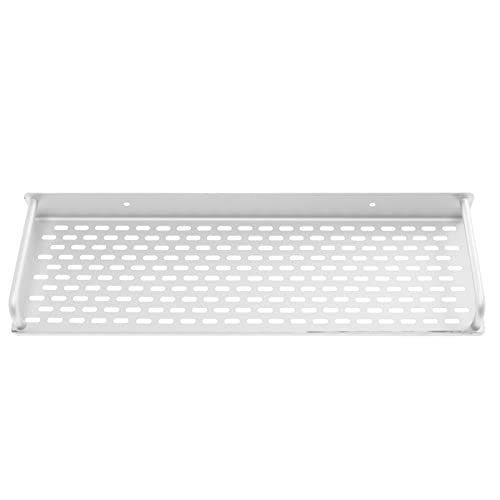 Angoily Ecke Dusche Caddy Wand Montiert Bad Regal Lagerung Organizer für Wc Wohnheim Und Küche Weiß