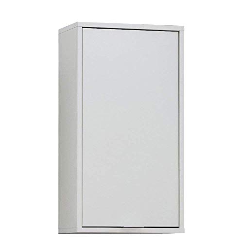 FMD Möbel  925 005 Zamora 5 melaminharzbeschichtete Dekorspanplatte Weiß ca. 37,0 x 68,0 x 17,0 cm