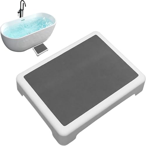 Rutschfester Badezimmerhocker – Vielseitiger Tritthocker für Erwachsene | Ideal für Hotel, Küche, Büro & Zuhause – Langlebige & sichere Badezimmer-Sitzgelegenhei t