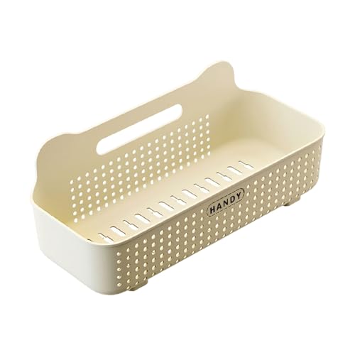 yuwqqoajv Große Speicherkapazität, Badregal Organizer für Duschzubehör, große Speicherkapazität, Badezimmer Organizer, Duschdose, Weiß, 26 * 13 * 8cm