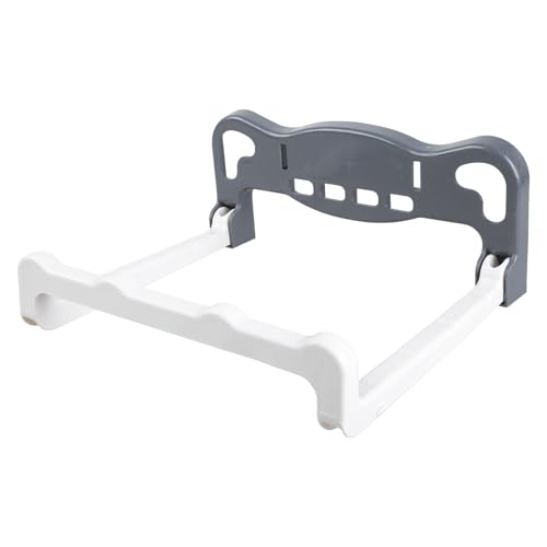 Itkcozcg Wandmontiertes Badezimmer-Regal, Organizer für Handtücher und Toilettenartikel, einfache Klebemontage