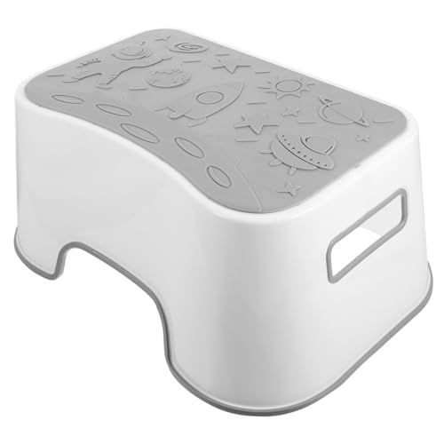 Gatuida Pp Kunststoff Badezimmerhocker Kompakt rutschfest Stabil Toilettenhocker Für Erwachsene Und Kinder Alltagshilfe Fußhocker Für Bad Und Wc