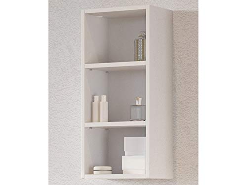 Hängeregal Badregal Wandregal Badezimmerregal Regal Badmöbel Davos I Weiß