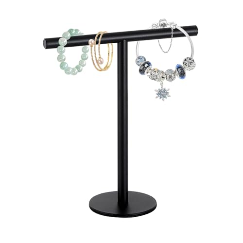 Handgepäckhalter, Handtuchhalter für Badezimmer, Badezimmer, Handgepäckhalter, Edelstahl, 27,3 x 12 x 32 cm, Standregal für kleine Räume, Schwarz und Silber