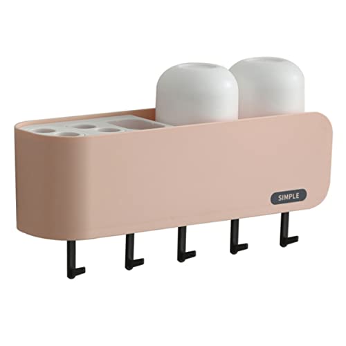 Ciieeo 1pc Kunststoff -montiert Bad Küche Rack Lagerung Bad Regal Bad Hängen Regal