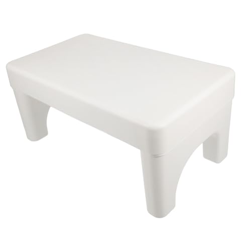Supvox Hocker Für Toilette Badezimmerhocker Toilettenfußhocker Aus Robustem Material Langlebig Hoher Tragkraft Anti-rutsch-design Rutschfest Und Verschleißfest Hilft Die Hockposition Für