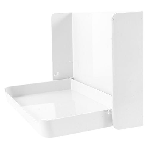 Gatuida Wandmontiertes Aufbewahrungsbrett Aus Pet-material Schwebendes Regal Mit Selbstklebender Halterung Faltbares Gestell Für Kleinigkeiten Gläser Handtücher in Küche Bad Und Schlafzimm