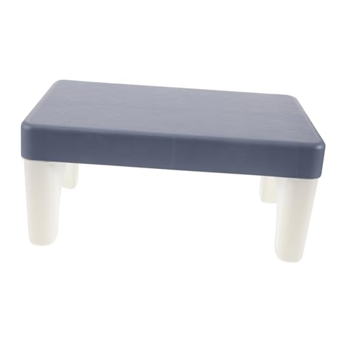 CLISPEED Toiletten Tritthocker für Kinder und Erwachsene rutschfeste Fußbank Verdicktem Material Badezimmerhocker Sicherer Töpfchensitz für Kleinkinder Stabiler Fußhocker für Badezimmer