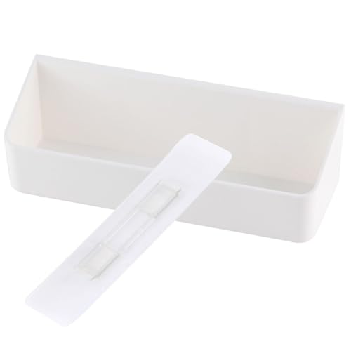 DIYEAH Kleines Wandhängendes Regal ohne Bohren Platzsparender Küchen Badezimmer organizer Feuchtigkeitsbeständiger Aufbewahrungsständer für Handtücher Kosmetik und Kleinteile Stark