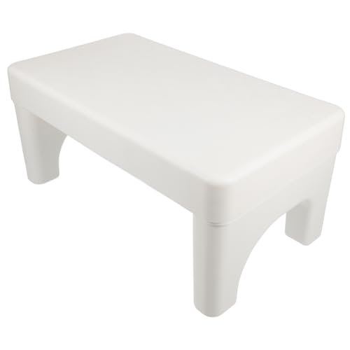 Milisten Toilettenhocker Badezimmerhocker Rutschfester Fußhocker Aus Robustem Material Für Gesunde Darmfunktion Und Vielseitige Nutzung