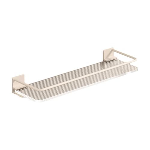 SUREK Abnehmbare Wandmontierte Badezimmerregale Kunststoff Badregale Abnehmbare Badezimmerregale Multifunktionale Badezimmerregale Große Kapazität