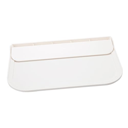 Cabilock Klappbares Wandmontiertes Badregal mit Starker Tragkraft Schwebendes Badezimmer Regal mit Abgerundeten Ecken Platzsparend für Handtücher Seife und Kosmetik Vielseitig Einsetzbar