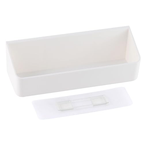 TOYANDONA Kleines Wandhängeregal Küchenregal aus Stark Belastbar Wasserabweisend Nagelfreies Badregal mit Großem Fassungsvermögen für Badezimmer Küchenorganisation