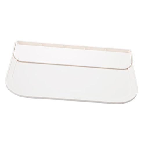 Toyvian Klappbares Wandregal für Badezimmer Faltbares Schwebendes Badregal mit Starker Tragkraft Abgerundete Ecken Multifunktionale Aufbewahrung für Seife Handtücher und Kleine