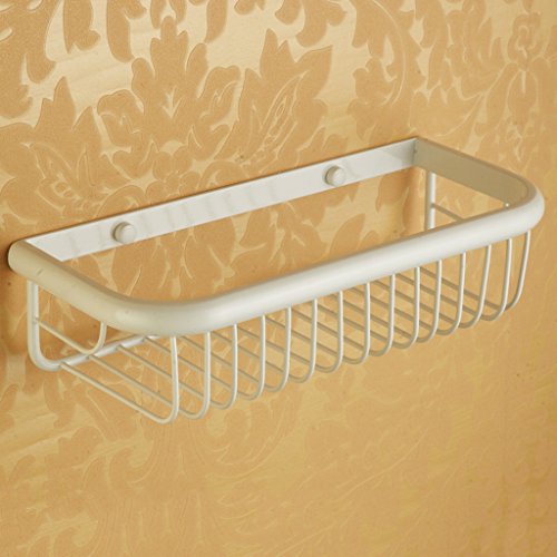 ZK-Badezimmerzubehör European Style Angle Bar Antik Kupfer Bad Ecke Korb Voll Kupfer Mesh Korb Bad Regal