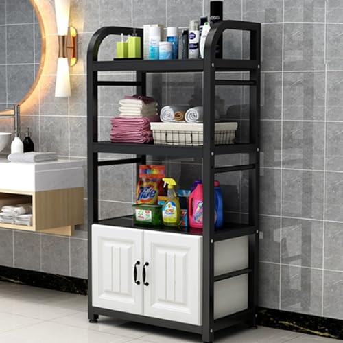 Badregal stehend klein Metall badmöbel für kleine bäder bad schrank stehend handtuchregal badezimmer badregal weiß aufbewahrungsschrank küche küchen unterschrank für Badezimmer, Küche, Schlafzimmer (