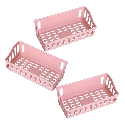 Cabilock Wandhalterung Ohne Becher 3-teiliges Badezimmerdekor Schwebende Regale Seifenschalenhalter Organizer-Korb Badregal Aufbewahrung Wandregal Für Küche Hotelbadezimmer