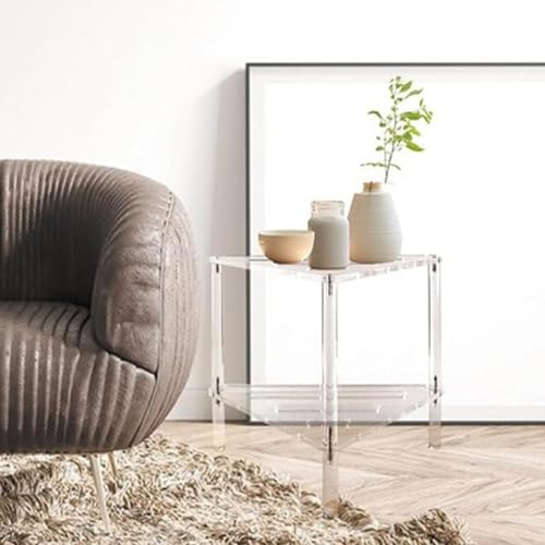 Transparenter Badezimmerhocker - Stabiler Rutschfester transparenter Sitz, zweischichtiger wasserdichter Stuhl, schwere Duschbank | Langlebiges zweistufiges Aufbewahrungsregal für den r