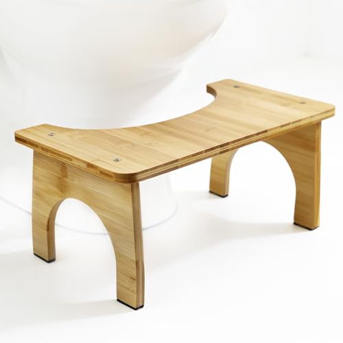 HA BIN Toilettenhocker für Erwachsene und Kinder, kackhocker gegen Verstopfung und für eine Gesündere Sitzposition, WC Hocker als Badezimmerhocker für Einfachere Verdauung