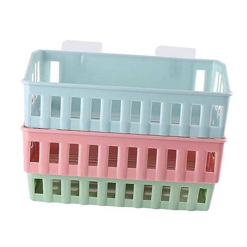 Anneome 3-teiliges Set -badregal Ohne Bohren Tassenablage Für Shampoo Seifenschale Organizer Korb Badregal Aufbewahrung