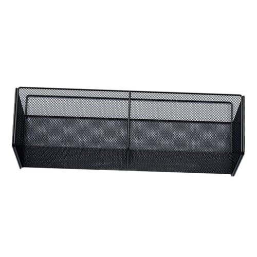 TOPPERFUN Wandmontiertes Eisen-organizer Regal Für Badezimmer Und Küche Großes Ablagefach Mit Haken Stabiler Wandhalter Zur Aufbewahrung Von Kosmetik Haushaltsgegenständen Und Handtüchern