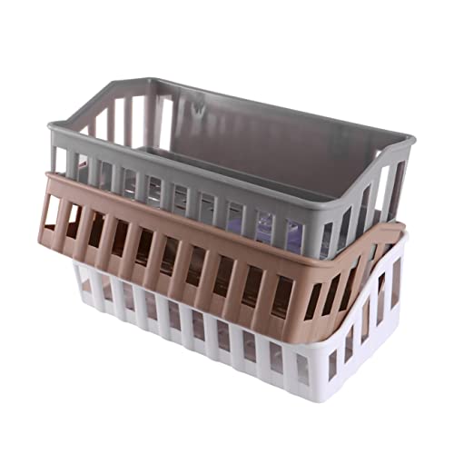 Holibanna Badezimmer Wc-aufbewahrungsregal Organizer Korb Badregal Aufbewahrung Wandaufbewahrungsregal