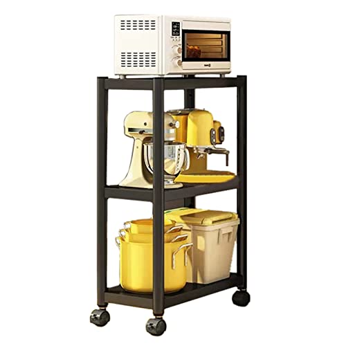 Nischenregal Küchenwagen Badrollwagen 3/4/5 Ebene Schmaler Organizer Auf Rädern, Küchenaufbewahrungswagen Für Kleinen Raum, 25cm Breit Stehende Regaleinheiten Für Wohnungen Wohnungen Büros ( Size : 40