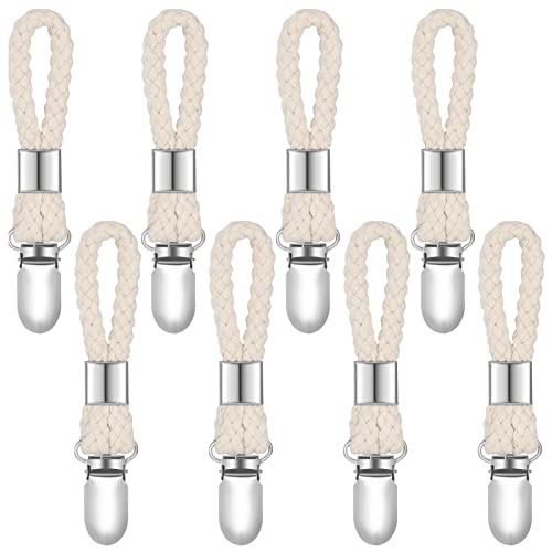 SOSPIRO 8 Stücke Aufhänger für Handtücher Handtuch Clips Towel Clips Handtuchclip Aufhänger mit Schlaufen Eignen Sich Zum Von Häusern Schränken Und Badezimmern