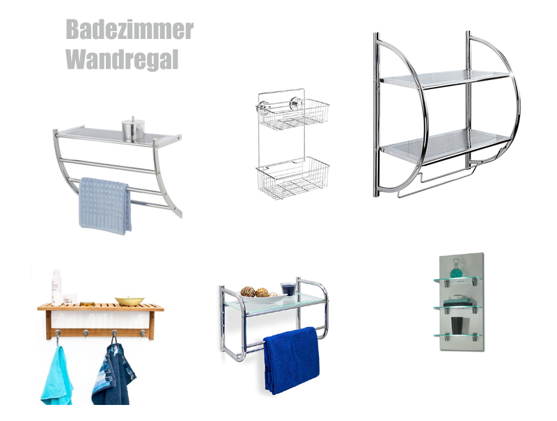 Badezimmer Wandregal